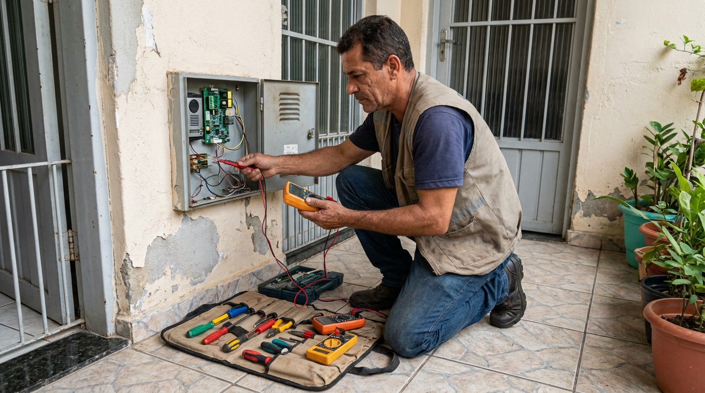 Conserto de interfone profissional em Cuiabá‑MT